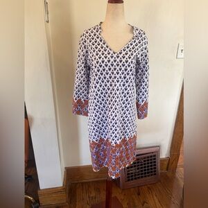 Roberta Roller Rabbit Embroidered Batik Dress